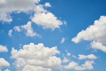 Naklejka na ściany i meble Sky with Clouds Background