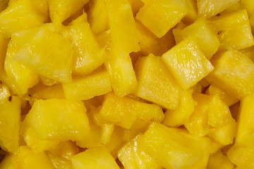 Background of the pineapple slices