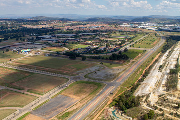 Aerial view Gauteng
