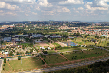 Fototapeta na wymiar Aerial Gauteng