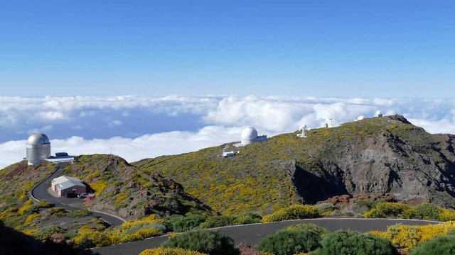 Sternenwarte Roque de los Muchachos auf La palma