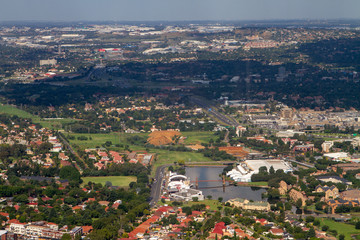 Aerial view Pretoria, Gauteng