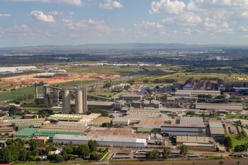 Aerial view Gauteng