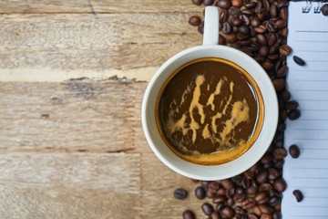 Coffee Beans and Coffee