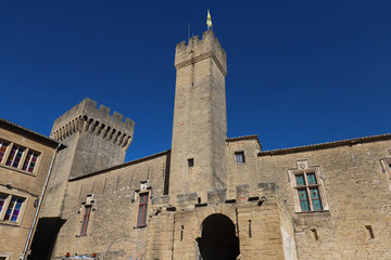 Obraz premium The famous medieval castle Emperi, Salon de Provence, France.