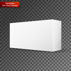 White wrap package for new design