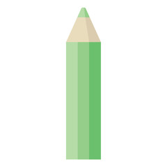 green coloring pencil graphic icon