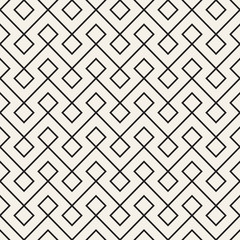 Vector seamless pattern. Modern stylish abstract texture. Repeating geometric tiles..