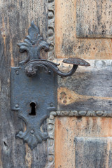 Naklejka premium Antikes Türschloss