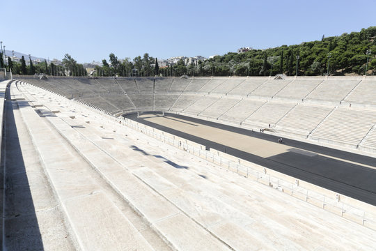 The Panathenaic stadium