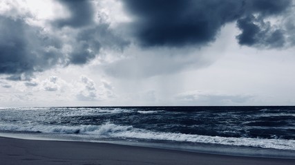 black weather at Sylt