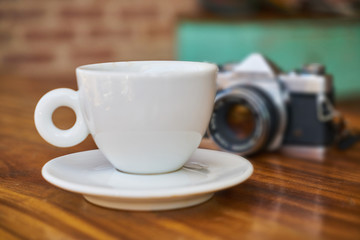 Camera and Coffee