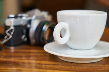 Camera and Coffee