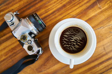 Camera and Coffee