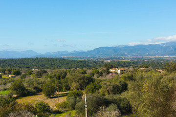 Landscapes around Costitx, Mallorca, Spain