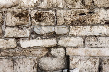 Ancient stone wall background