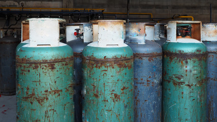 group Gas tank background