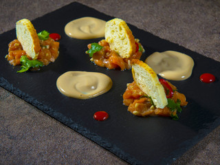 Pacific Salmon Seviche