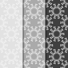 Floral seamless pattern leaves