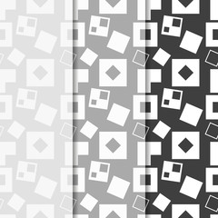 Geometric seamless pattern. Square