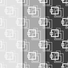 Fototapeta premium Geometric seamless pattern. Square