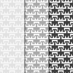 Seamless geometric abstract pattern