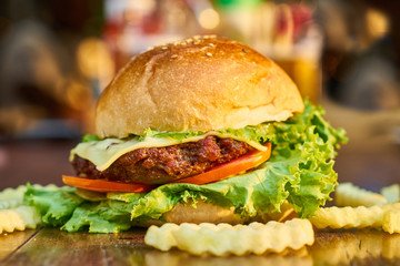 Delicious Hamburger