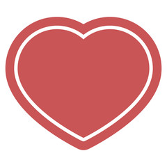 heart symbol graphic icon