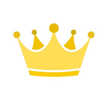 Gold crown icon