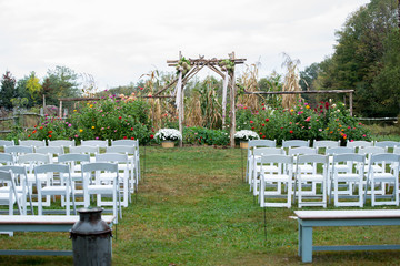 Farm Wedding Trellis