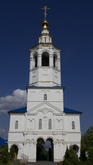 Fototapeta na wymiar bell tower of church