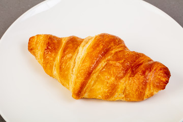 Fresh crust croissant