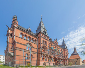 Fototapeta premium Oberlandesgericht Rostock & Steintor