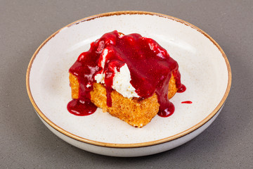 Brioche with ricotta