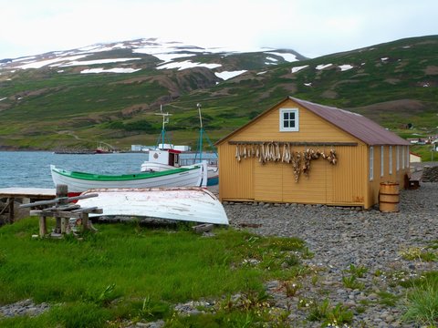 paysage c&ocirc;tier &agrave; Grenivik