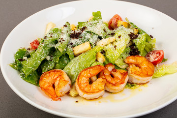 Caesar with prawn