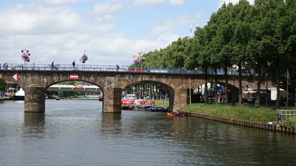 Alte Brücke in Saarbrücken