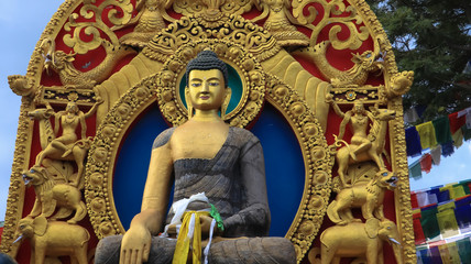 Statue of Buddha at Namo  Buddha Monastery