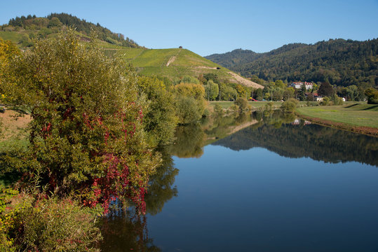 Die Kinzig bei Gengenbach im Schwarzwald
