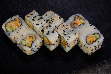 Japanese roll with crab