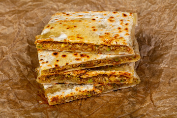 Turkish cuisine - gozleme