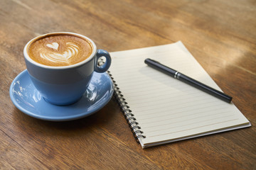 Morning and Working with Coffee