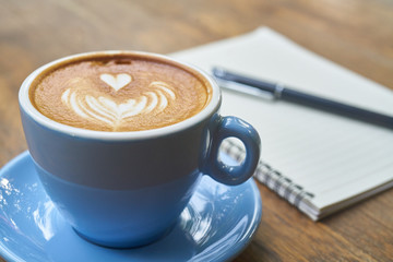 Morning and Working with Coffee