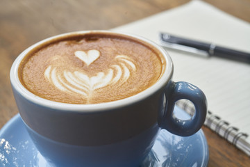 Morning and Working with Coffee