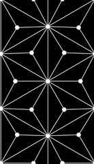 Abstract seamless geometric vector background. Vintage pattern.