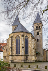 Fototapeta na wymiar St. Mauritz church, Munster, Germany