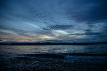 Obraz premium Puget Sound Sunset