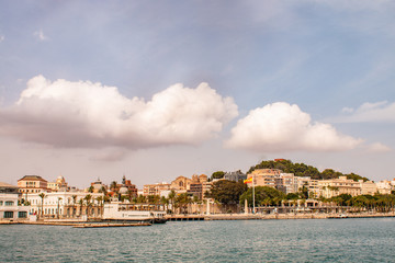 Obraz premium Puerto de Cartagena, Murcia, España