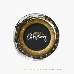 Christmas greeting illustration