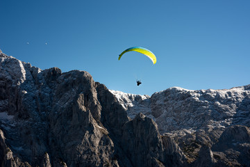 Paragliden Drachenfliegen am Kehlstein Königssee